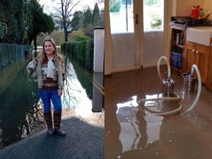 Supporting image for story: We can’t continue like this, says mother in flooded Shropshire home