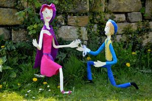 Cheeky sprites of all kinds populate the gardens


BORDER COPYRIGHT SHROPSHIRE STAR STEVE LEATH 01/05/2021..Pic in Ellesmere where in the park, local arts group: Fizzgig, had an event with Sprite characters and music. Competition winners who came up with a name for a Sprite..