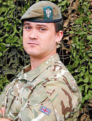 Captain Rupert Bowers, who died in an explosion in Afghanistan