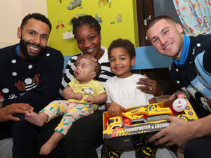 Supporting image for story: Pictures: Darren Moore and West Brom players visit Sandwell Hospital