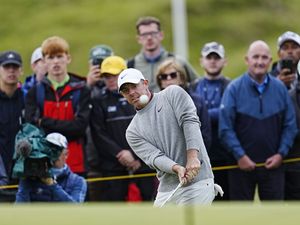Supporting image for story: Home favourite Rory McIlroy falls short in bid for first-round Open lead