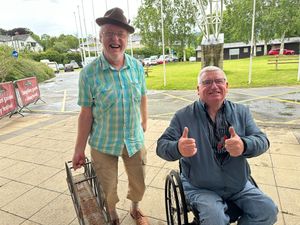 Organiser Keith Potts (right) has turned the event into one of the UK's most popular
