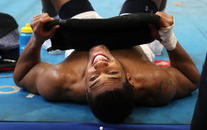 Joshua is fighting for Joseph Parker for the WBO heavyweight title