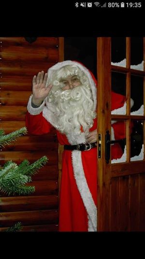 Bob Urey was a popular Santa at Hoo Farm