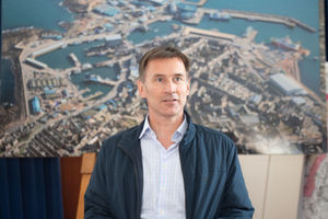 Foreign Secretary Jeremy Hunt is Mr Johnson's only challenger left