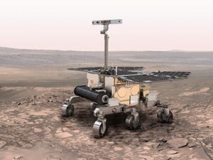 Supporting image for story: Mars mission a step closer as Rosalind Franklin rover passes another test