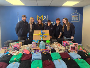 Supporting image for story: Telford business supports The Christmas Smile Project