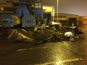 The scene at William Gibbons Ltd