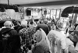 Standing room only at the Hop Station in Aldridge