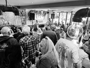 Standing room only at the Hop Station in Aldridge 