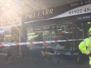 The scene of the crash. Photo: Andrew Blakemore