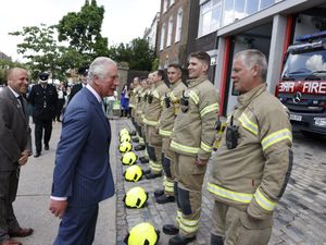 Supporting image for story: King shows support for firefighters and their families with new charity role