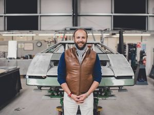 Supporting image for story: Worldwide interest in rare Aston Martin being restored in Shropshire