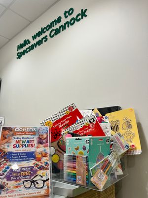 Some of the art materials already generously donated which will be used by Acorns Children's Hospice