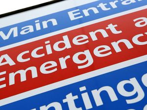 Accident and Emergency department sign