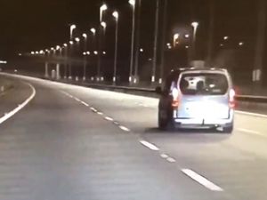 Supporting image for story: WATCH: Driver reported after 'hogging middle lane' on M6 Toll