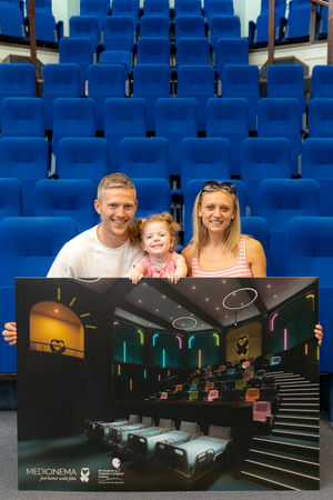 The Cooksons - Alex, Evie and Jasmine - are fronting the new £1m Appeal