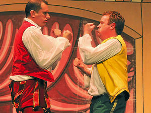 Supporting image for story: Review: Complete Works of William Shakespeare, Abridged, Revised at Ludlow Arts Festival