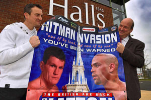 Supporting image for story: Boxing superstar Richie Woodhall to auction-off poster signed by Ricky Hatton for cancer funds