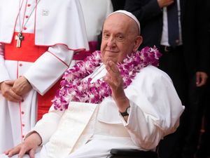 Supporting image for story: Pope ends Asia trip with message of interfaith harmony