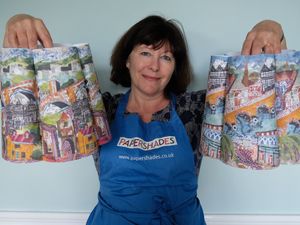 Supporting image for story: Artist's love letter to Shropshire's market towns
