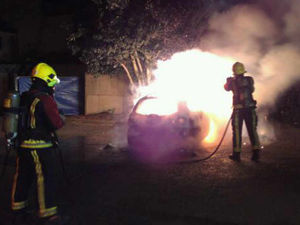 Supporting image for story: Vandals target car twice in Bilston arson attacks