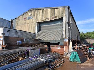 Supporting image for story: Watch: Fire crews remain on scene of Wolverhampton industrial site blaze