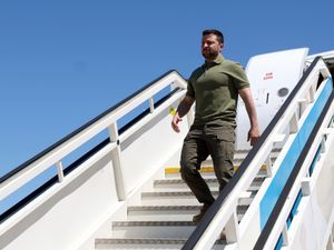 Supporting image for story: Zelensky expected in Normandy for D-Day commemorations, says Macron