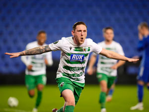 But there was more cheer for McManus in the Saints' opening 'home' game of the Europa Conference League league phase as he sealed an historic 2-0 victory over Astana at Shrewsbury Town's Croud Meadow ground