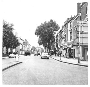 A view of Chapel Ash, Wolverhampton, from August 1978
