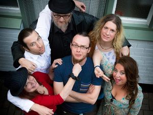 Supporting image for story: Band play to Shrewsbury shoppers in aid of hearing loss