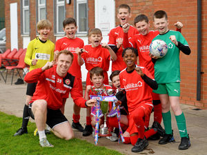 Supporting image for story: Wembley-bound young footballers enjoy day of training with the pros at Walsall FC