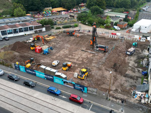 Supporting image for story: Watch: What former Dudley Hippodrome site looks like now as work begins on £26m health college