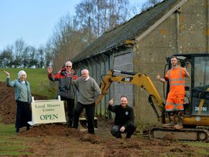 Supporting image for story: Village trust thanks builders who repaired heritage centre for free