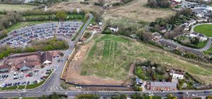The proposed site of the new development off Welshpool Road. Picture: From Above Drone Photography
