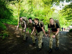 Supporting image for story: Shropshire military police tackle own Everest for Nepal charity effort