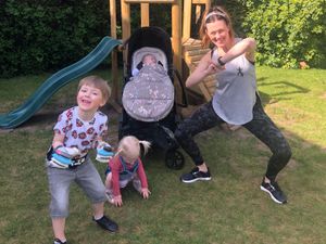 Supporting image for story: Pelsall fitness instructor keeps mums and babies healthy during lockdown