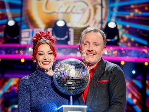 Dianne Buswell and Chris McCausland (Guy Levy/BBC)