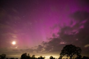 The Aurora over Whixhall. photo Christopher Burrage 