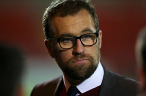 David Artell the head coach / manager of Crewe Alexandra. (AMA)