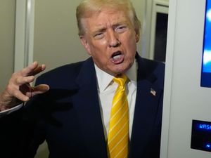 Supporting image for story: Trump says he will take legal action against the BBC over edited speech