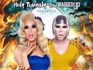 Supporting image for story: RuPaul's Drag Race stars Sharon Needles and Alaska 5000 bringing Halloween tour to Birmingham