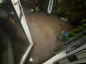 Wendi Richards from Telford shared a photo of flooding