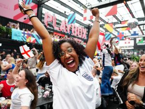 Supporting image for story: Jubilant scenes as Lionesses keep Euros dream alive with second-half equaliser