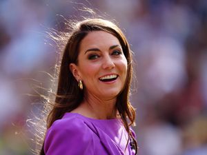 Supporting image for story: Kate’s hugs for teenage photographer with cancer after day at Windsor ceremony