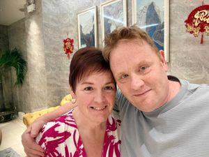 Paul and Carolyn Fisher from Madeley, Telford, were due to fly back to Heathrow from Ho Chi Minh City on Sunday evening before the airspace over the Middle East was closed