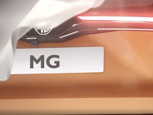 Supporting image for story: The MG 4 electric hatchback has been teased ahead of its full reveal later this year