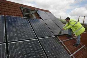 Supporting image for story: Solar panel users to lose out