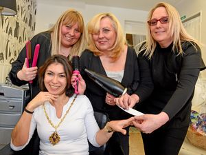 Supporting image for story: Makeover for mayoress as beauty salon celebrates revamp