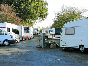 Supporting image for story: Anger after travellers set up camp in hamlet